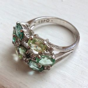 🎉 HP 🎉 Joseph Esposito Sterling CZ ring